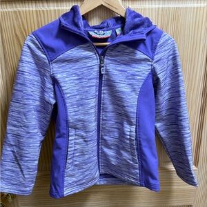 Purple and Lavender Zip-Up Jacket free country size 10/12